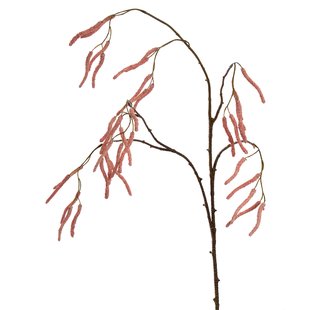 Kunstbloem Alder fruit - Roze - 81 cm