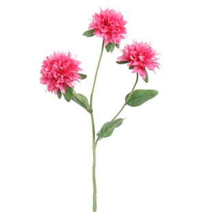 Kunstbloem Monarda - Roze - 65 cm
