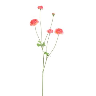 Kunstbloemen Ranonkel - Roze - 90 cm
