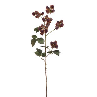 Kunstbloem Braam - Paars - 75 cm