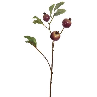 Kunstbloem Granaatappel - Paars - 70 cm