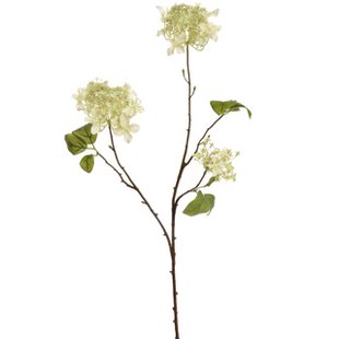 Kunstbloem Hortensia - Groen - 70 cm