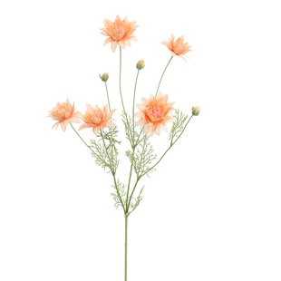 Kunstbloem Begonia - Perzik - 105 cm