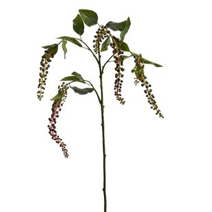 Kunstbloem Phytolacca - Groen - 97 cm