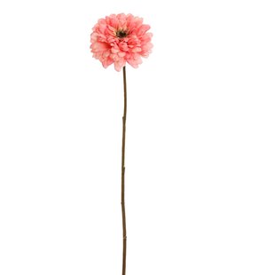 Kunstbloem Zinnia - Roze - 70 cm