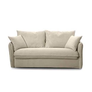 Calicosy - Slaapbank 3-zits Mira grijs - Ecru