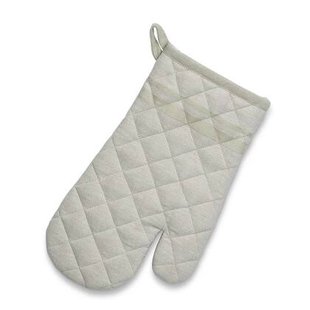 Ovenwant, Ovenhandschoen, Katoen, Beige met Streep, 31 x 18 cm - Kela