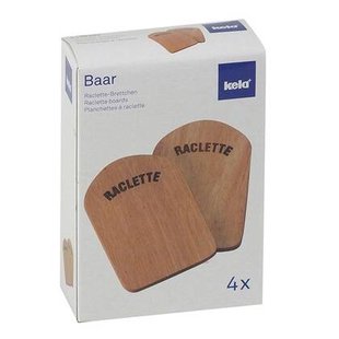 Racletteplankjes, set van 4 - Kela | Baar