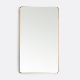 Rechthoekige spiegel in eikenfineer 100x170 cm Iodus