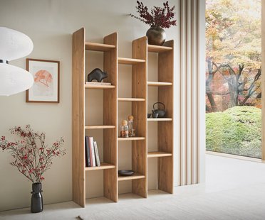 DELIFE Boekenkast Tizi 110x175 cm natuur acacia
