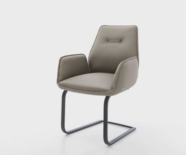 DELIFE Sledemodel Zoa-Flex echt leer mud sledemodel vlak zwart pocketveer kern