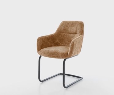 DELIFE Sledemodel Pejo-Flex chenille Roest sledemodel rond zwart pocketveer kern