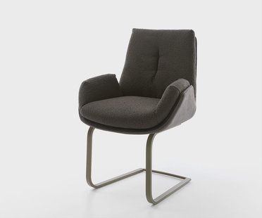 DELIFE Sledemodel Clea-Flex materiaalmix zwart sledemodel vlak afwerking met titanium