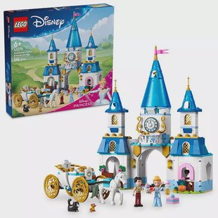 LEGO Disney - Cinderella's Castle & Horse Carriage 43275