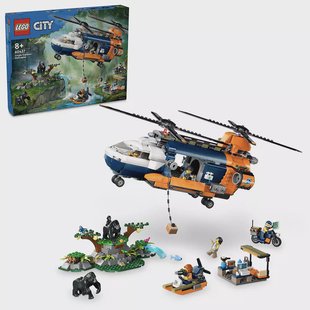 LEGO City - Jungle Explorer Helicopter at Base Camp 60437