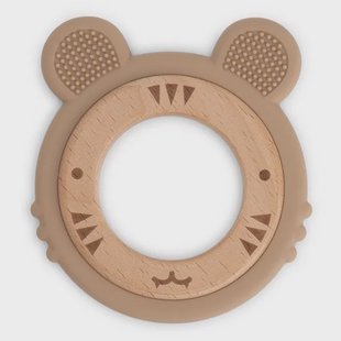 Prénatal siliconen bijtring tijger