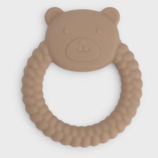 Prénatal siliconen bijtring beer