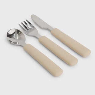 Prénatal siliconen bestekset RVS 3-delig