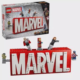 LEGO Marvel Super Heroes - MARVEL Logo & Minifigures 76313