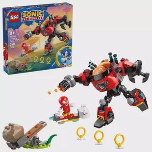 LEGO Sonic the Hedgehog - Knuckles vs Dr Eggman Egg Crusher Mech 77005
