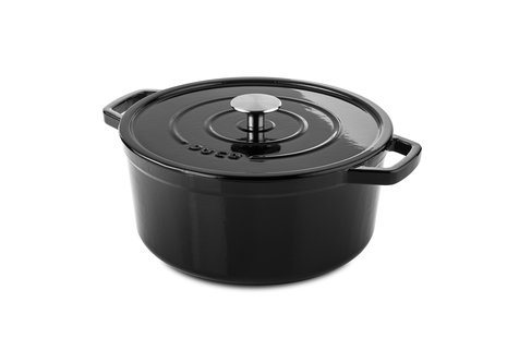 DUCQ Gietijzeren ronde braadpan Ø26cm (geschikt voor inductie)