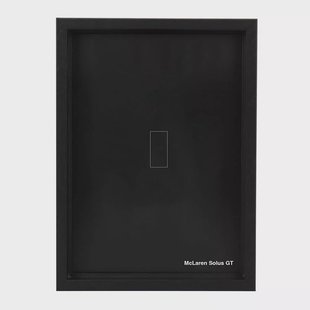 Brickframe voor LEGO Speed Champions - Zwart - McLaren Solus GT 76918