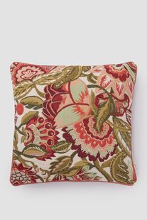 Multicolour kussen met bloemendessin