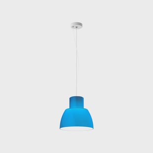 Lorosae hanglamp, blauw, Ø 30 cm, glas, E27 Nemo Lighting - Woonkamer - 1 lamp