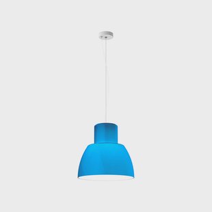 Lorosae hanglamp, blauw, Ø 40 cm, glas, E27 Nemo Lighting - Woonkamer - 1 lamp