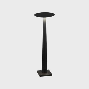 Portofino LED tafellamp op batterijen, zwart, marmer Nemo Lighting - Woonkamer - Modern - Aluminium - 1 lamp