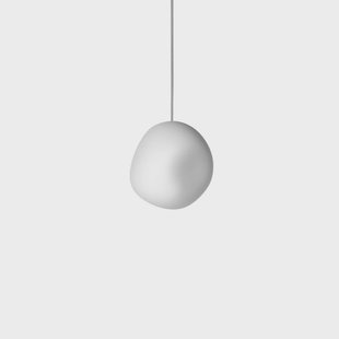 Hoba Piccola hanglamp, Ø13cm, afhanghoogte 1000cm Foscarini - Woonkamer - Designer - Glas - 1 lamp