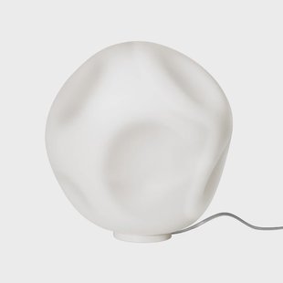 Hoba Grande tafellamp, Ø 36 cm, aan/uit, glas Foscarini - Woonkamer - Designer - Bol