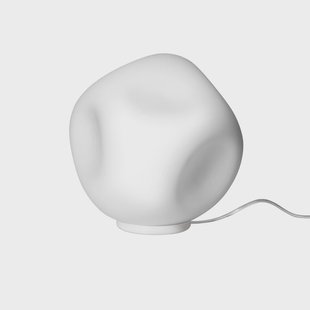 Hoba Media tafellamp, Ø 24 cm, aan/uit, glas - Foscarini - Woonkamer - Designer - Bol