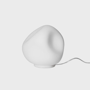 Hoba Midi tafellamp, Ø 19 cm, aan/uit, glas Foscarini - Woonkamer - Designer - Bol