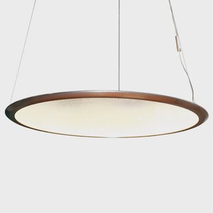 Discovery hanglamp horizontaal aluminium Artemide - Woonkamer - Designer - Metaal - 1 lamp