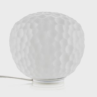 Meteorite tafellamp, E14 Ø 15 cm wit Artemide - Woonkamer - Designer - Glas - Bol