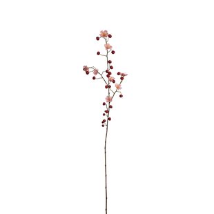 Kunstbloem Appel Bloesem - Rood - 110 cm