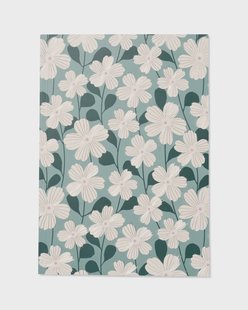 HEMA Schrift A4 gelinieerd bloemen (multi)