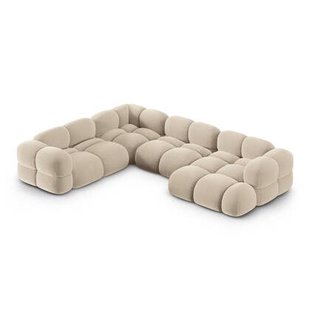 Cosmopolitan Design Hoekbank Loretto links velvet