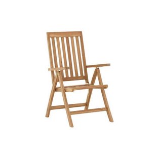 Rebellenclub Crema Verstelbare Tuinstoel - Naturel HoutÊ