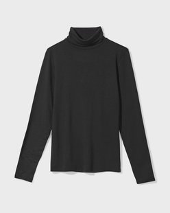 HEMA Dames themo t-shirt col zwart (zwart)