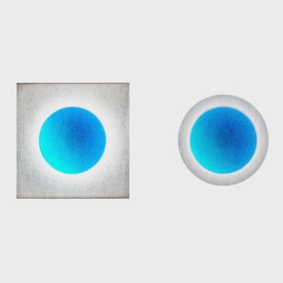 MOODMOON LED wandlamp, RGBW, rond Ingo Maurer - Woonkamer - Designer - Papier / Karton