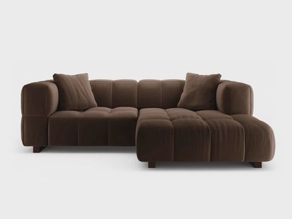 3-zitsslaapbank Puma velvet rechts | Micadoni