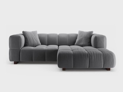 3-zitsslaapbank Puma velvet rechts | Micadoni