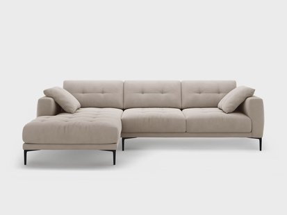 Hoekbank Bemy velvet links | Micadoni