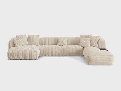 U-bank Martina ribstof rechts | Micadoni