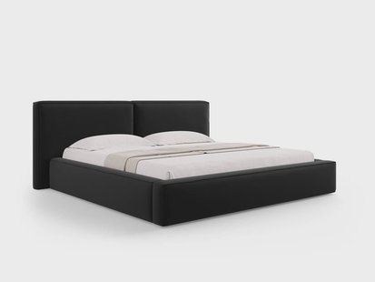 Bedframe Jodie met opbergruimte velvet 200 x 200 cm | Micadoni