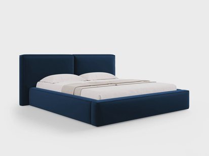 Bedframe Jodie met opbergruimte velvet 180 x 200 cm | Micadoni