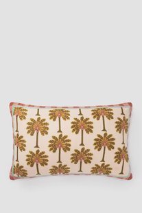 Multicolour kussen met palmbomen