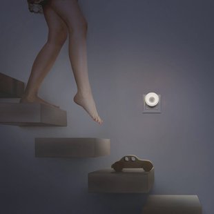 OSRAM LED-stopcontactnachtlampje LUNETTA BACKLIGHT wit Sensor